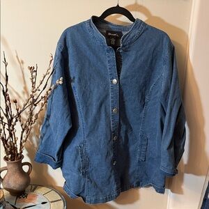 Denim&Co Classic Blue Jean Jacket